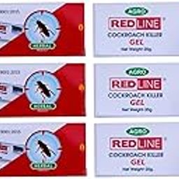 Red line Cockroach Killer/Repellent Gel, Net Weight 20g, Pack of 6-image-19
