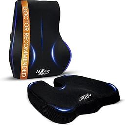 (Max Group Coccyx Cushion with Lumbar Support | Premium Seat Cushion for Chair with Optimal Support | Orthopedic Car Seat Back Support for Comfortable Long Rides-6