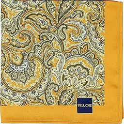 Paisley Print Flow Pocket Square For Men-image-80