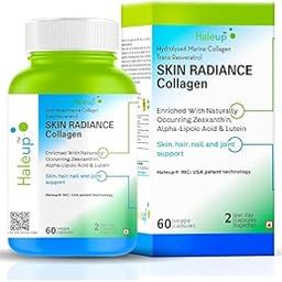 USA Skin Radiance Collagen with Hydrolyzed Peptides 1000mg | Plus Trans-Resveratrol 200mg & Lipoic Acid 200mg | 60 Capsules – Pack of 1-image-32