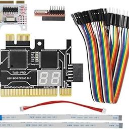 TL631 Pro Diagnostic Card+Expansion Card Diagnostic Card PCI-E Motherboard Multifunction Laptop Diagnostic Analyzer-32