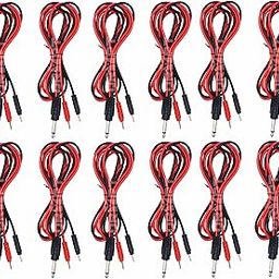 DR PT Physiotherapy Machine Accessories Tens Device Usage Tens Therapy Usage Wires & Pad (Tens Wire, Pack of 12)-image-44