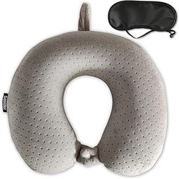 Gosider Memory Foam Travel Pillow, Comfortable Travel Neck Pillow U Shape, Support Neck and Head to Relieve Fatigue, Portable Neck Pillow Suitable for Planes, Trains, Self-Driving Cars-image-61