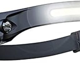 Shrevi LED Headlamp with All Perspectives Induction 230° Illumination, 350 Lumens, 2 in 1 Lightweight Head Lights, Weatherproof, Type C Rechargeable Head Lamp for Running Camping, Sensor-89