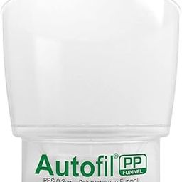 Autofil PP - Disposable Vacuum Bottle Top Filters for Solvent Filtration, with 0.2um Sterilizing PES Membrane, 500mL, GL45 Thread, Polypropylene Housing, Non-Sterile, (Pack of 12)-0