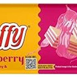 Dukes Waffy - Strawberry flavoured creamy & crunchy Wafers (60g)-image-63