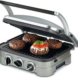Cuisinart 5-in-1 Griddler, Silver, Stainless Steel, Modern, Sleek-image-110