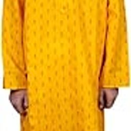Boys Yellow Colour Kurta Co-Order-image-70