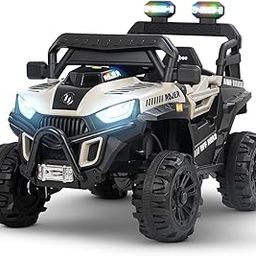 Baybee Roger Battery Operated Jeep for Kids | Rechargeable Ride on Toy Car with Lights & Music | Big Battery Kids Car | Electric Jeep to Drive 3 to 8 Years Boys Girls (Broot DSRT)-image-85
