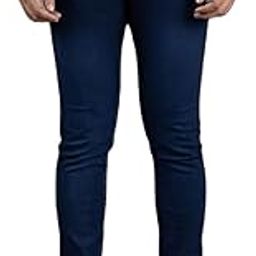 Slim Fit Men's Jeans - Crafted from Cotton to Cater to Your Comfort Demands, This Pair of Mid Rise Jeans from Offers You a Fashionable Look effortlessly. MX250AK-42-Dark Blue-image-92