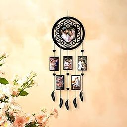 Artle Media Customised/Personalized Dream Catcher with Photo Frame for Valentine's Day Gift and Anniversery Gift, Birthday Gift,Wall Hanging, Special Moment (Large, 28X80)-image-17
