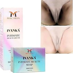 MACARIA Vaginal Whitening Cream For Women With Ivanka Instant Whitening Soap-picture-12