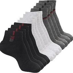 ClothCraze 6 Pairs Stripped Ultra soft Ankle Socks for Men Multicolor, Pack of 6, Free Size,-image-47