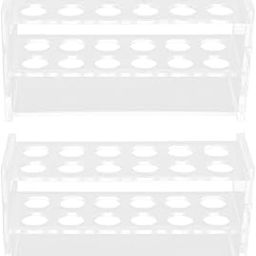 2pcs Test Tube Rack Test Tube Organizer Test Tube Holder Laboratory Test Tube Container Test Tube Display Rack Test Tube Bottle Holder Centrifuge Tube Holder Tube Racks-image-22