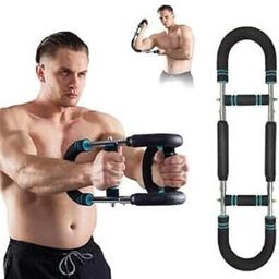 VARNH 6-in-1 Upper Body Strength Training Machine – Multi-Functional Arm Power Twister for Biceps, Triceps, Chest & Back – Adjustable Resistance Bar with Foam Grip-11