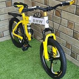 Sunspeed 20-Inch Kids' Folding Mountain Bicycle – Stylish Single-Speed Bike with Carbon Steel Frame, Alloy Wheels & Mudguards | Durable Ride for Boys & Girls Aged 7–12 | Easy to Fold & Carry | Yellow-image-10