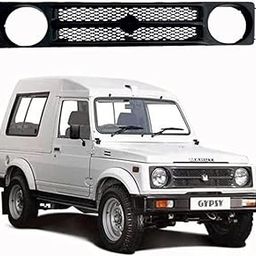 Wheelcore ABS Plastic O.E.M Type Front Grill Suitable for Maruti Gypsy King-image-75