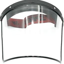 Gera Opticals Unisex Full Face Protection for Lab, Home, Rider, Industrial Worker with Adjustable Strap Bubble Face Shield (Plane, Pack of 1)-9