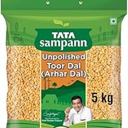 Tata Sampann Unpolished Toor Dal (Arhar Dal), 5kg-image-3