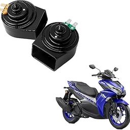H18 Universal Car & Bike Horn, 12V Loud Sound, Waterproof & Durable, Horn for Aerox 155 & Other Bikes, Cars.-image-93