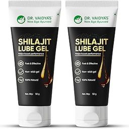 Dr. Vaidya’s Shilajit Lube Gel | First Ever Shilajit Infused Lube Gel | Enhances Performance & Stamina | Mess free | 100% Pure Himalayan Shilajit, Jaiphal & Cinnamon Oil, Ashwagandha | 50g (Pack of 2)-picture-19