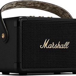 Marshall Kilburn II 36W Portable Bluetooth Speaker - Black & Brass-1
