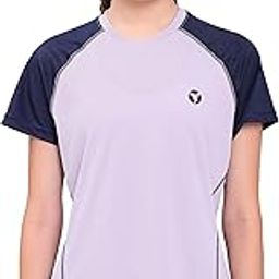 Quickdry Womens Slimfit Roundneck Halfsleeve T-Shirt Odourfree Breathable UV Protection (WTW114_123P)-image-8