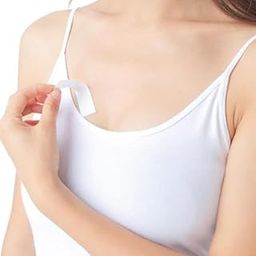Fashion Body Double Tape (72 Strips) for Clothes, Dress, Bra, Skin & Bikini - Invisible Clothing Tape for Women - Clear Fabric Strong Double-Sided Tape (72 Strips)-image-88