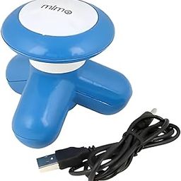 ALI SHIPPING Deep Tissue Massager, Rechargeable Handheld Electric Massager with Heat, Cordless, 2 Hours Runtime, White-image-67