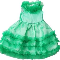 CALANDIS™ Elegant Lace Double Layer Sleeveless Dress for 18 inch Dolls Green | Modern | Clothes & Accessories | Dolls-image-5