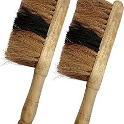Coconut Coir Cleaning Brush | Eco-Friendly | The Natural Choice for Effective Cleaning, 37x14x4 cm Size, 2 Qty-image-71