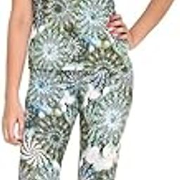 Women's Poly Lycra Sleeveless Top and Capri Dress (4XL)-image-12