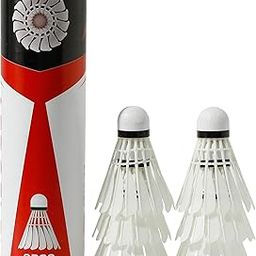 STRAUSS Nylon Shuttlecock Set | Stable Flight, Fast Recovery & Near Feather Shuttlecock Performance | Shuttle Cock with Medium Speed, Durable & Less Frequent Replacement | Pack of 6 Shuttle Cocks-7