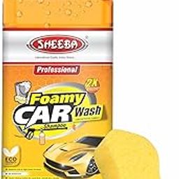 Sheeba Foamy Car Wash Shampoo: Superior High Foam | pH Balanced | Clean-Rinsing, Lifts Away Dirt & Grime | Bucket, Snow Foam Compatible with Super Soaking Applicator Pad (1Ltr).-image-39