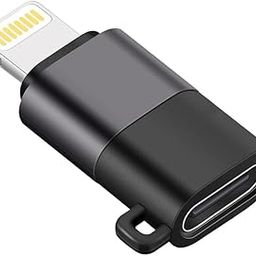 UNIGEN® Type-C Female to Lightning Male OTG Cable Adapter Compatible with iPad, iPhone 14, iPhone 13 and Other Series, Data Transfer - Black-image-88