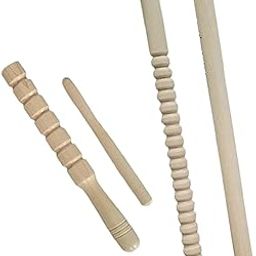 Enakshi (LABEL) Creations Classical Orff Rhythm Sticks Hardwood Natural for Birthday Gift Kids 21Cm|Toys & Hobbies | Educational | Music & Art-image-42