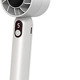 Peng Essentials Portable Mini Fan - Rechargeable Handheld Fan | 5 Adjustable Speeds with LCD Display, 2000mAh Battery| Lightweight Design, Low Noise for Indoor and Outdoor Use, (Multicolor)-image-0