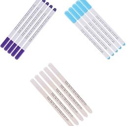 MERISHOPP®15x Water Erasable Pen Tailor Vanishing Marker Water Soluble Pens|Crafts | Sewing | Other Sewing|5 Pieces Purple Water Soluble Pen-13