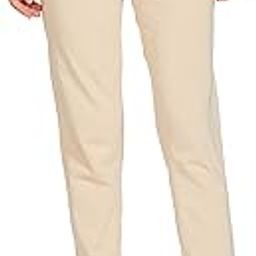 Women's Regular Mid Rise Pants (LPT1-LT BEIGE46_Light Beige_Small)-image-74