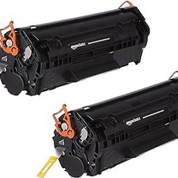 amazon basics 12A Laserjet Toner Cartridges for HP 12A,HP Laserjet M1005 MFP,1020,1010/1012/1018/1022/1022n/1022NW/3015/3020/3030/3050/3050z/3052/3055/M1319/M1319F MFP |Dual Pack Cartridges (Black)-36