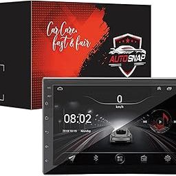 AUTO SNAP 7 Inches 22cm Touch Screen Android 12 Gorilla Glass IPS Display Car Stereo with 2GB RAM/16 GB ROM GPS/Wi-Fi/Navigation/Steering Wheel Controls Mirror Link-18