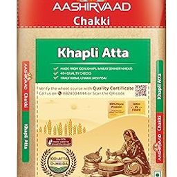 Aashirvaad Chakki Khapli Atta, 1 kg, Ancient Wheat Flour-image-5