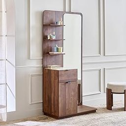 Home Centre Hadley Dresser Mirror with Drawer - Oak-picture-23