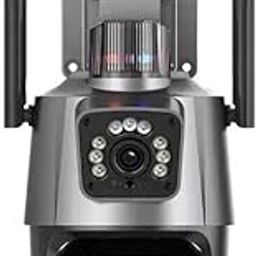 TechEase 6MP Dual Lens UHD CCTV Camera for Home Outdoor Indoor Outdoor WiFi Camera, Advanced Security Camera CCTV with Color Night Vision and Ai Human/Motion Detection, SD/Cloud IP66 (Advance)-image-68