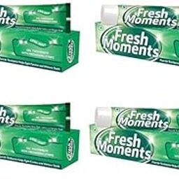 Fresh Moments Cool Mint Gel Toothpaste with Fluoride and Freshening Strips, 100g (4)-14