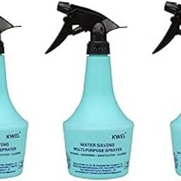 KWEL Spray Bottle (Aqua) 500 ML for Multipurpose Use - Blue Pack of 3-image-3
