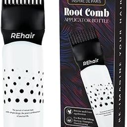 Hair Oil Applicator Comb with bottle (Black)-image-78