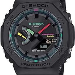 G-Shock GA-B2100MF-1ADR Bluetooth Analog-Digital Black Dial Men Watch Black Resin Strap (G1554)-13