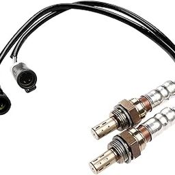 Oxygen Sensor Upstream Downstream O2 2Pcs | Compatible with Ford F150 F250 Ranger Expedition Explorer Escape, Mazda Tribute, Lincoln & More Replace# 15717, 15716, 15664, ZZC318861-70