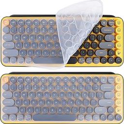 co2CREA Soft Skin Cover Compatible with Logitech POP Keys Mechanical Wireless Keyboard-18